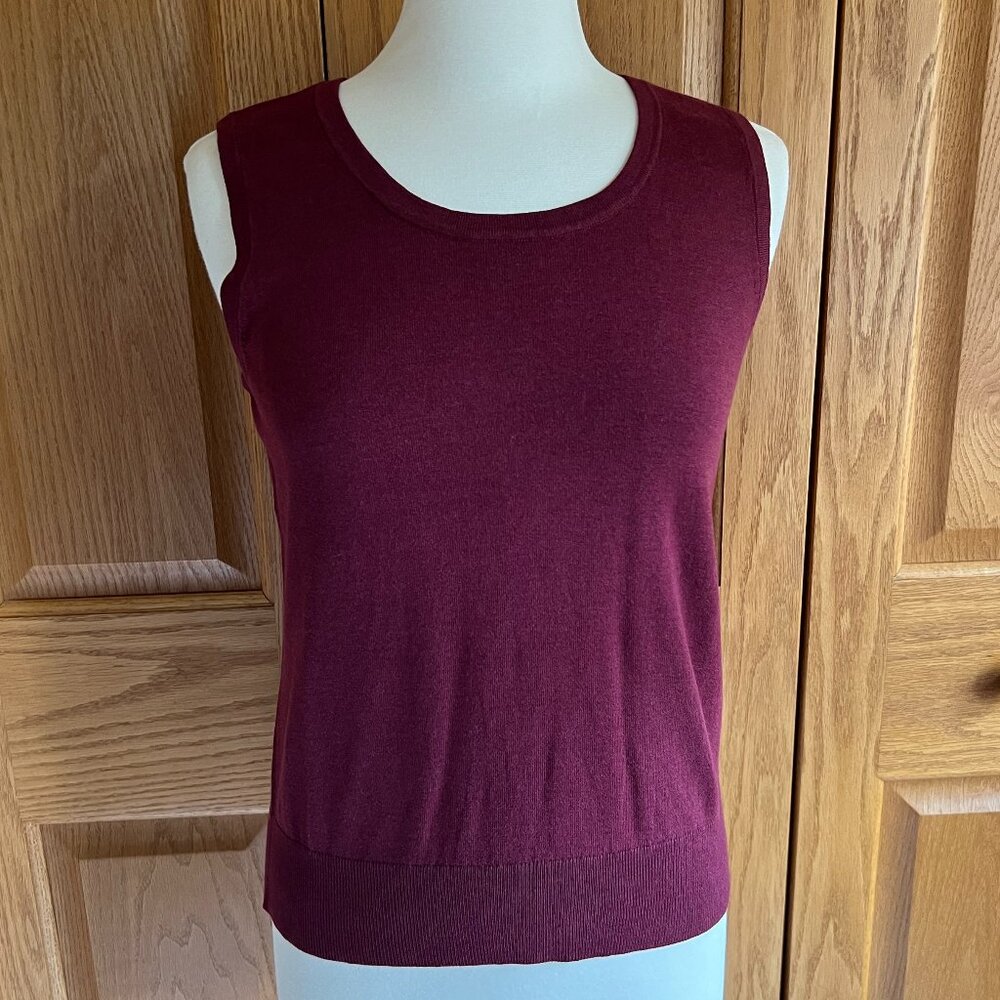 TALBOTS - Charming Shell - Shiraz -- NEW with Tag